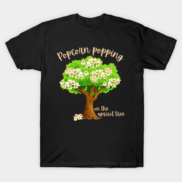 Mormon Popcorn Popping Cute Tree T-Shirt by MalibuSun